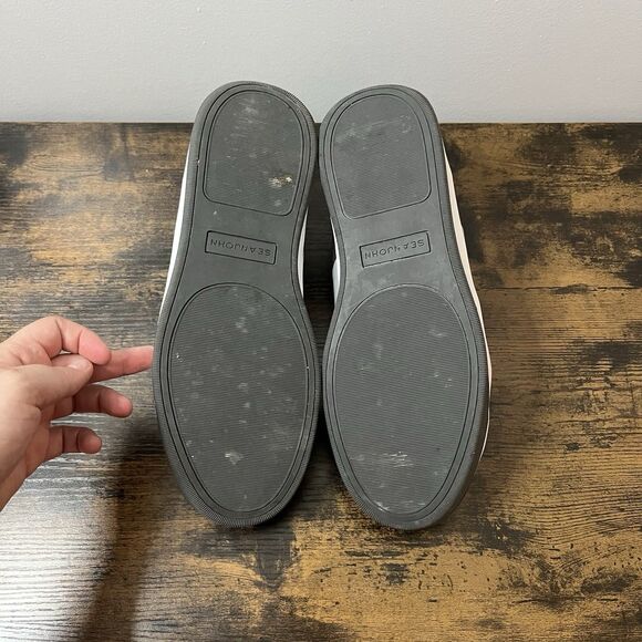 Sean John Hardliner High Top Sneakers Black/Gray Men’s Size 9.5 - Picture 9 of 9